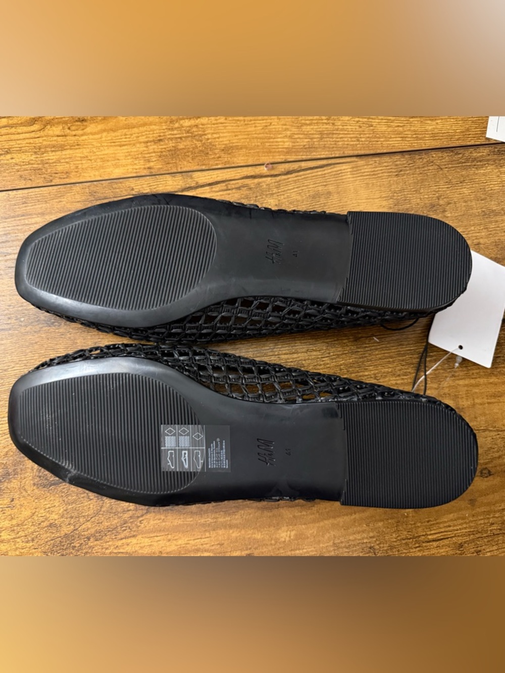 NWT H&M woven ballet flats - Picture 4 of 5
